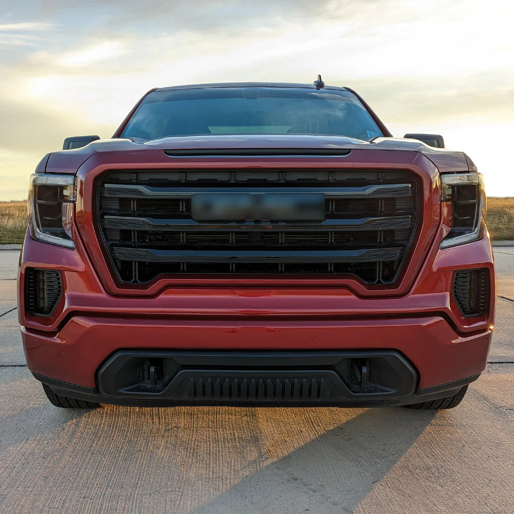 2019-2021 GMC Sierra 1500 | Fog Light PreCut Tint Overlays