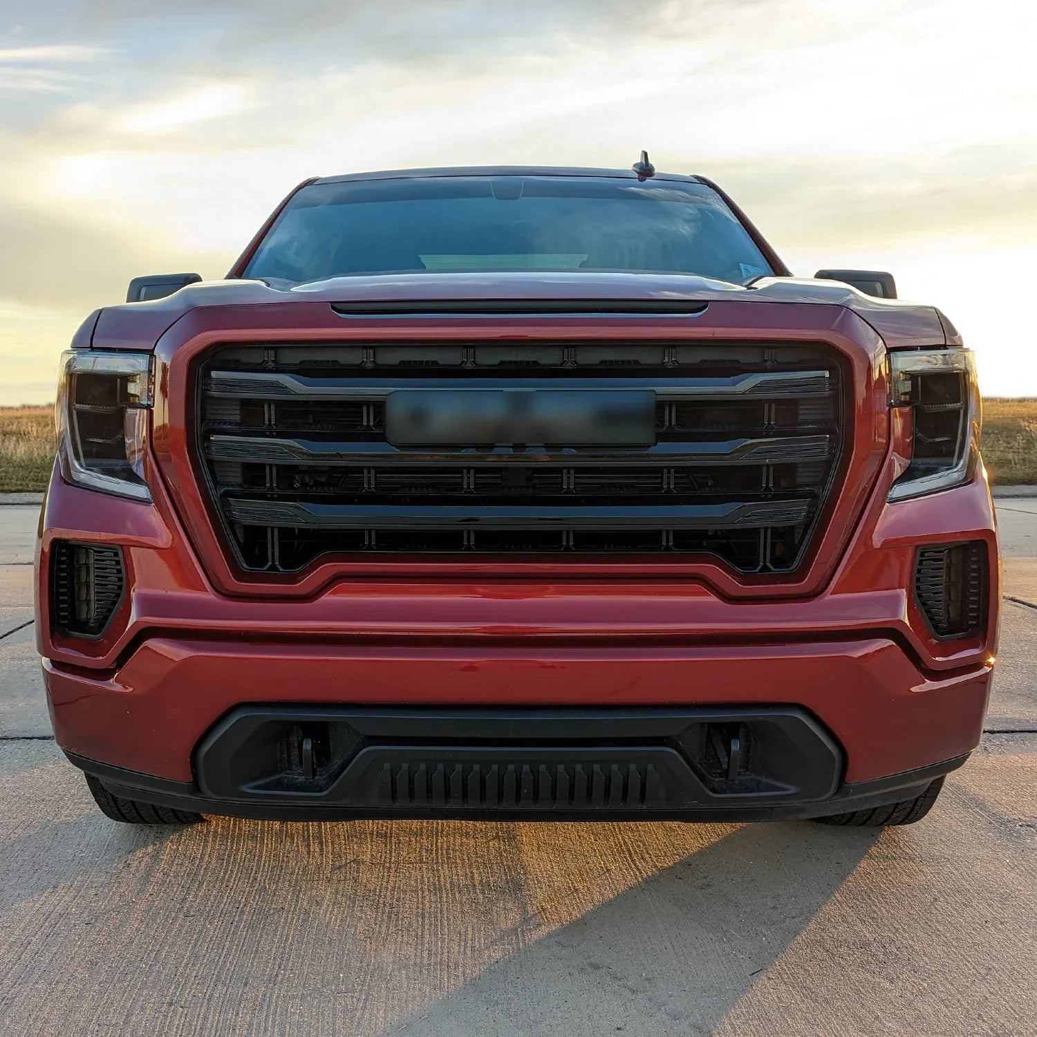 2019-2021 GMC Sierra 1500 | Fog Light PreCut Tint Overlays
