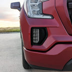 2019-2021 GMC Sierra 1500 | Fog Light PreCut Tint Overlays