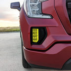 2019-2021 GMC Sierra 1500 | Fog Light PreCut Tint Overlays