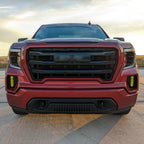 2019-2021 GMC Sierra 1500 | Fog Light PreCut Tint Overlays