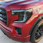 2019-2021 GMC Sierra 1500 | Headlight PreCut Tint Overlays