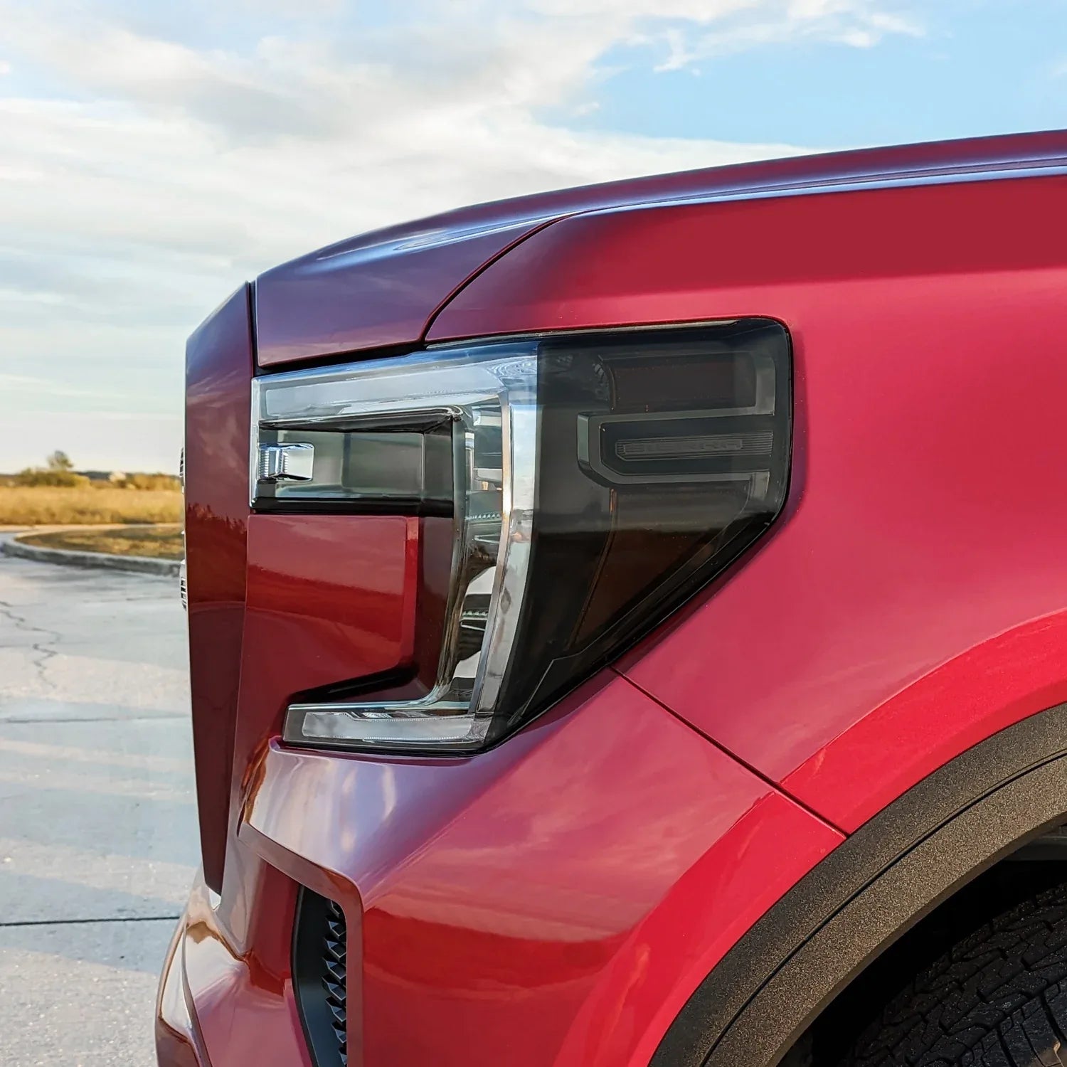 2019-2021 GMC Sierra 1500 | Headlight Side Marker PreCut Tint Overlays