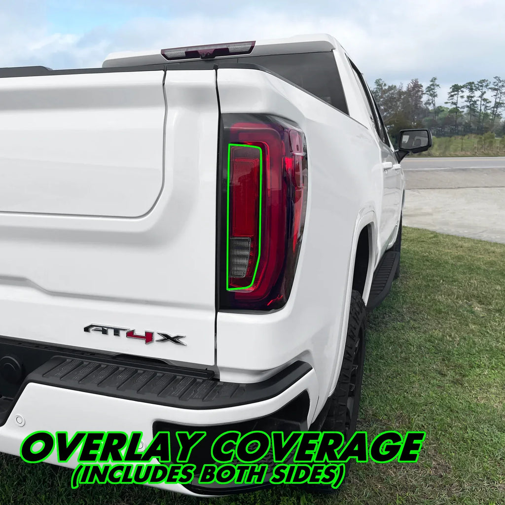 2019-2026 GMC Sierra 1500 | Inner Tail Light (LED) PreCut Tint Overlays