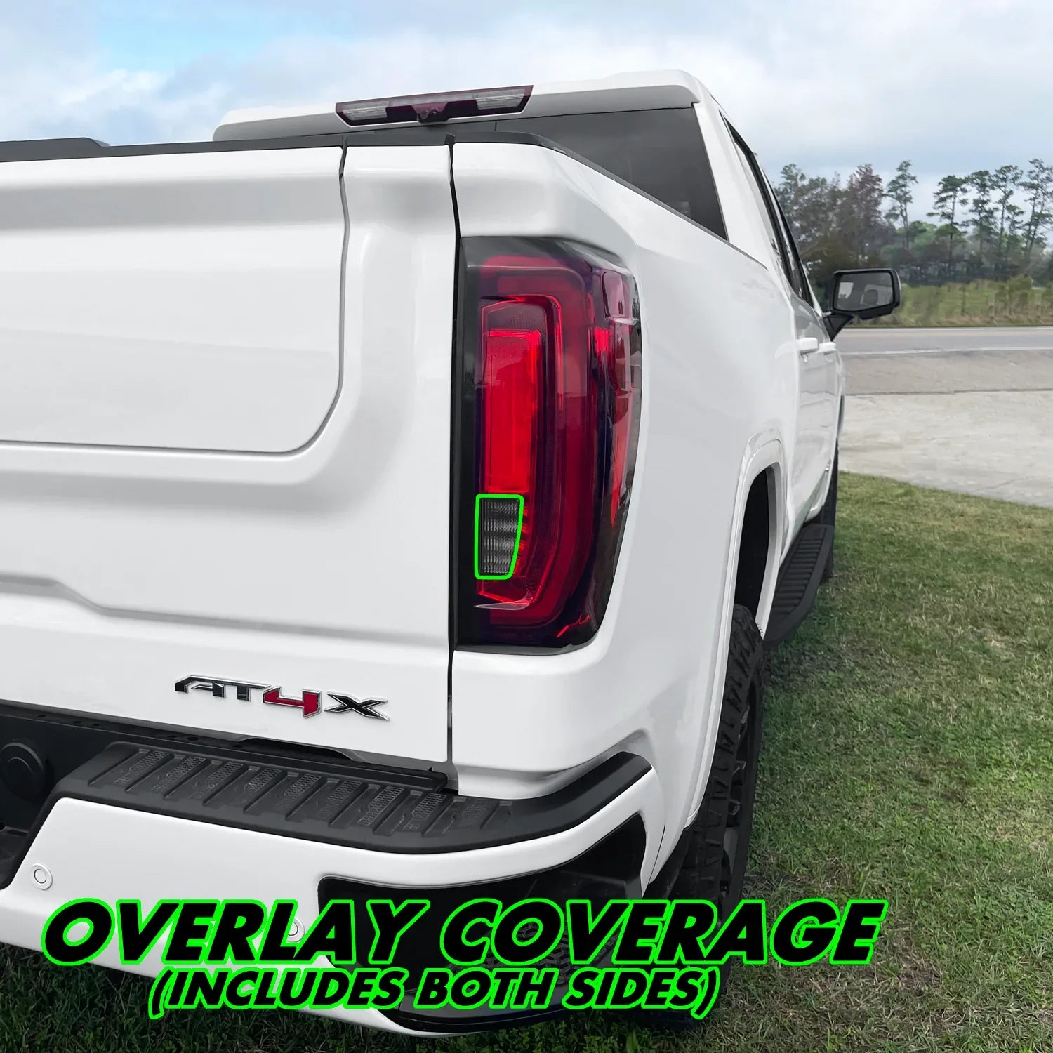 2019-2026 GMC Sierra 1500 | Reverse Light (LED) PreCut Tint Overlays