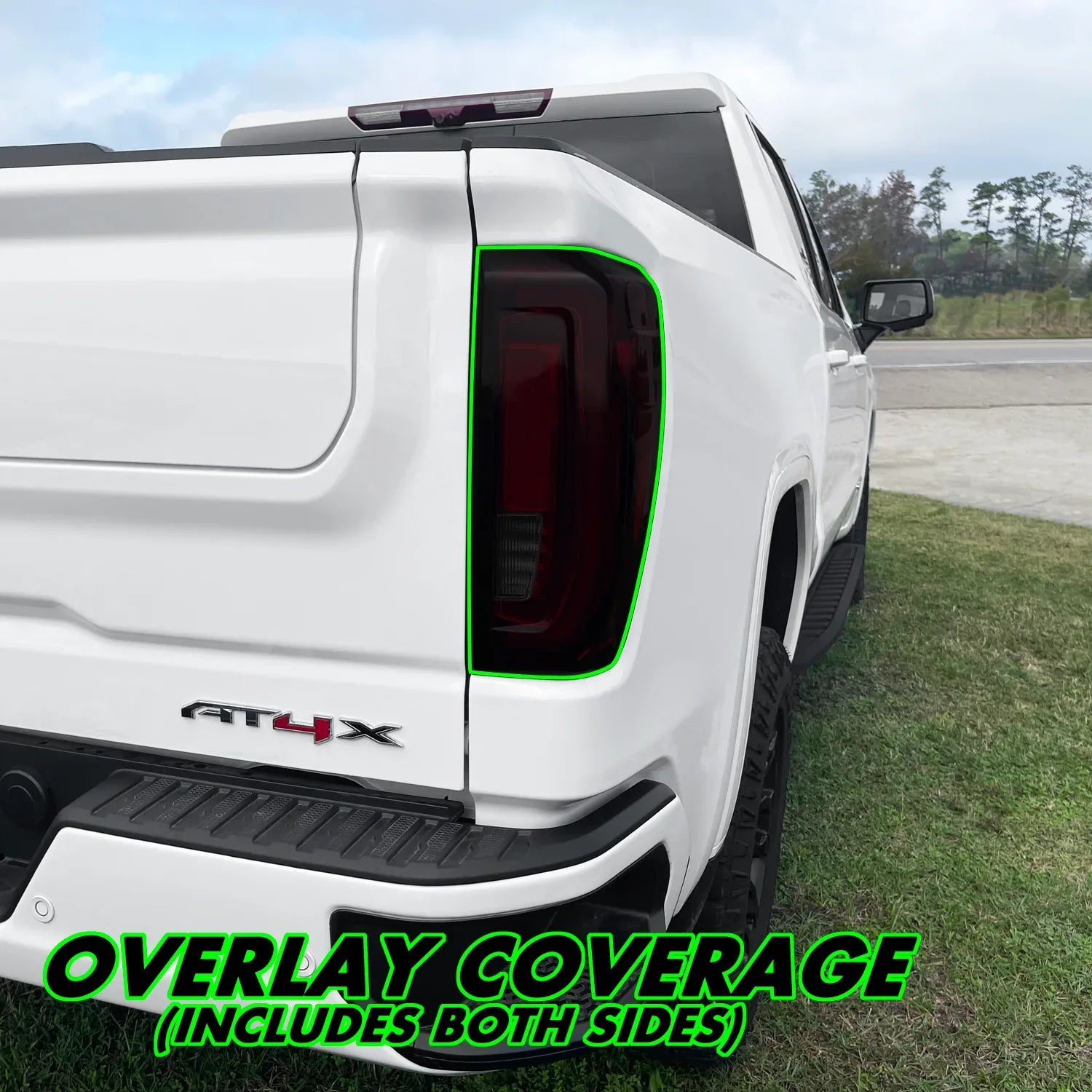 2019-2026 GMC Sierra 1500 | Tail Light (LED) PreCut Tint Overlays