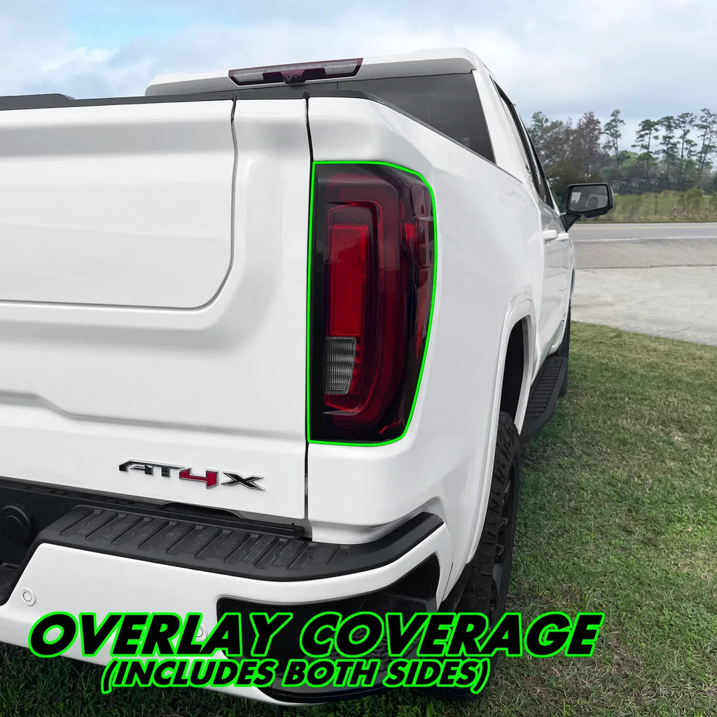 2019-2026 GMC Sierra 1500 | Tail Light (LED) PreCut Tint Overlays