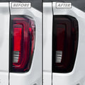 2019-2026 GMC Sierra 1500 | Tail Light Cutout (LED) PreCut Tint Overlays
