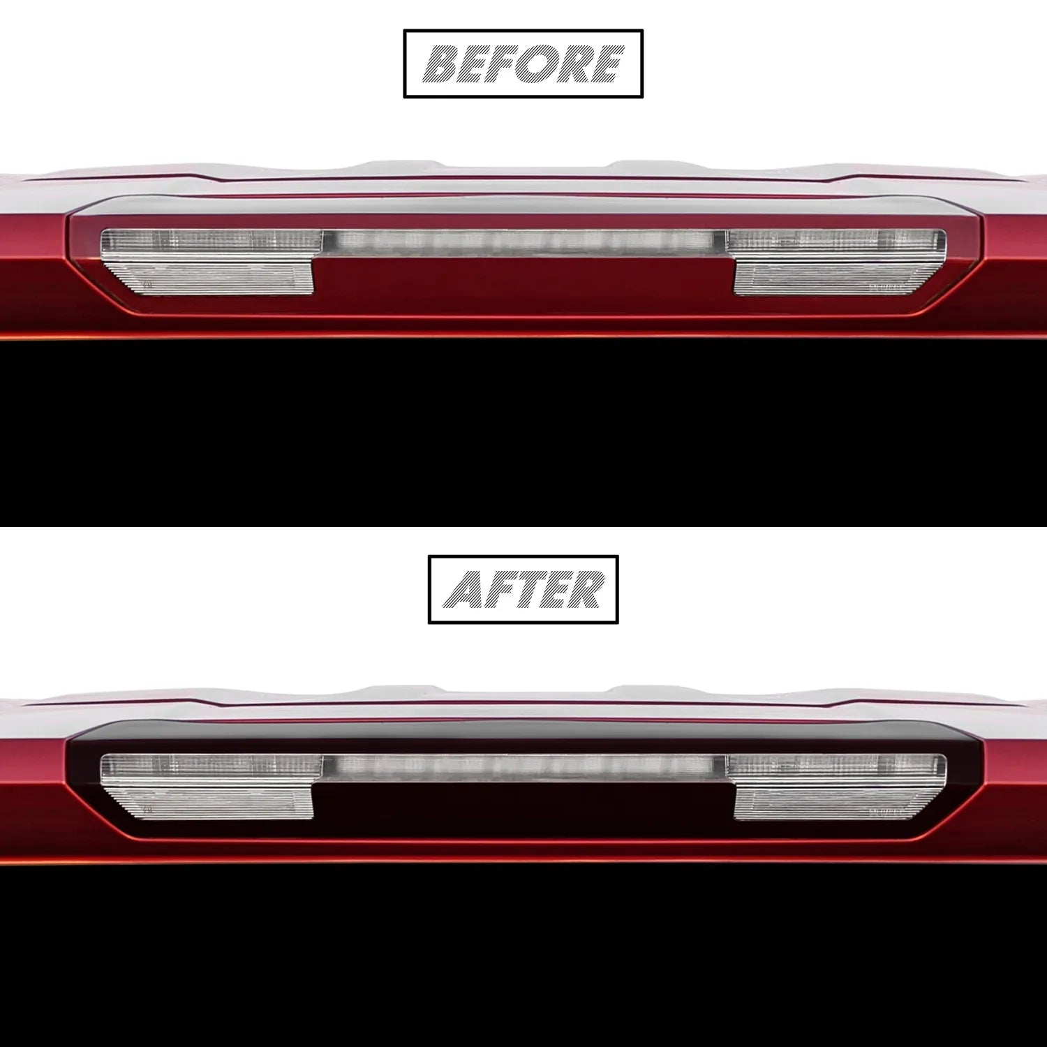 2019-2026 GMC Sierra 1500 | Third Brake Light Cutout PreCut Tint Overlays