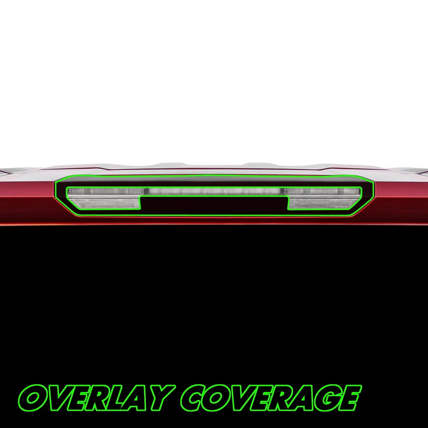2019-2026 GMC Sierra 1500 | Third Brake Light Cutout PreCut Tint Overlays