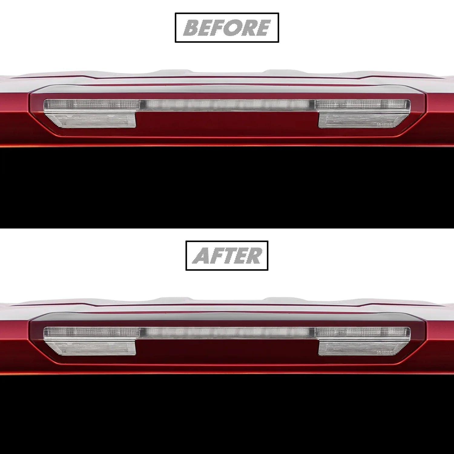 2019-2026 GMC Sierra 1500 | Third Brake Light Cutout PreCut Tint Overlays