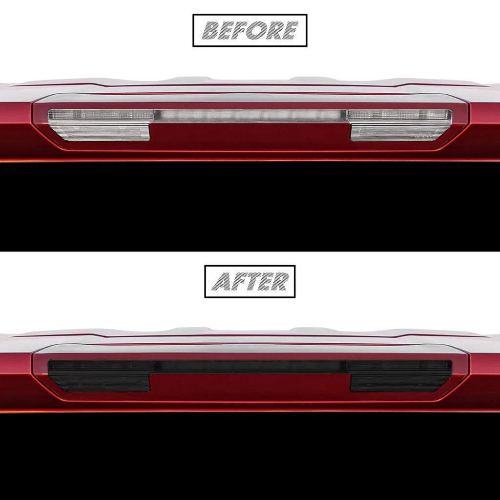 2019-2026 Chevrolet Silverado 1500 | Inner Third Brake Light PreCut Tint Overlays