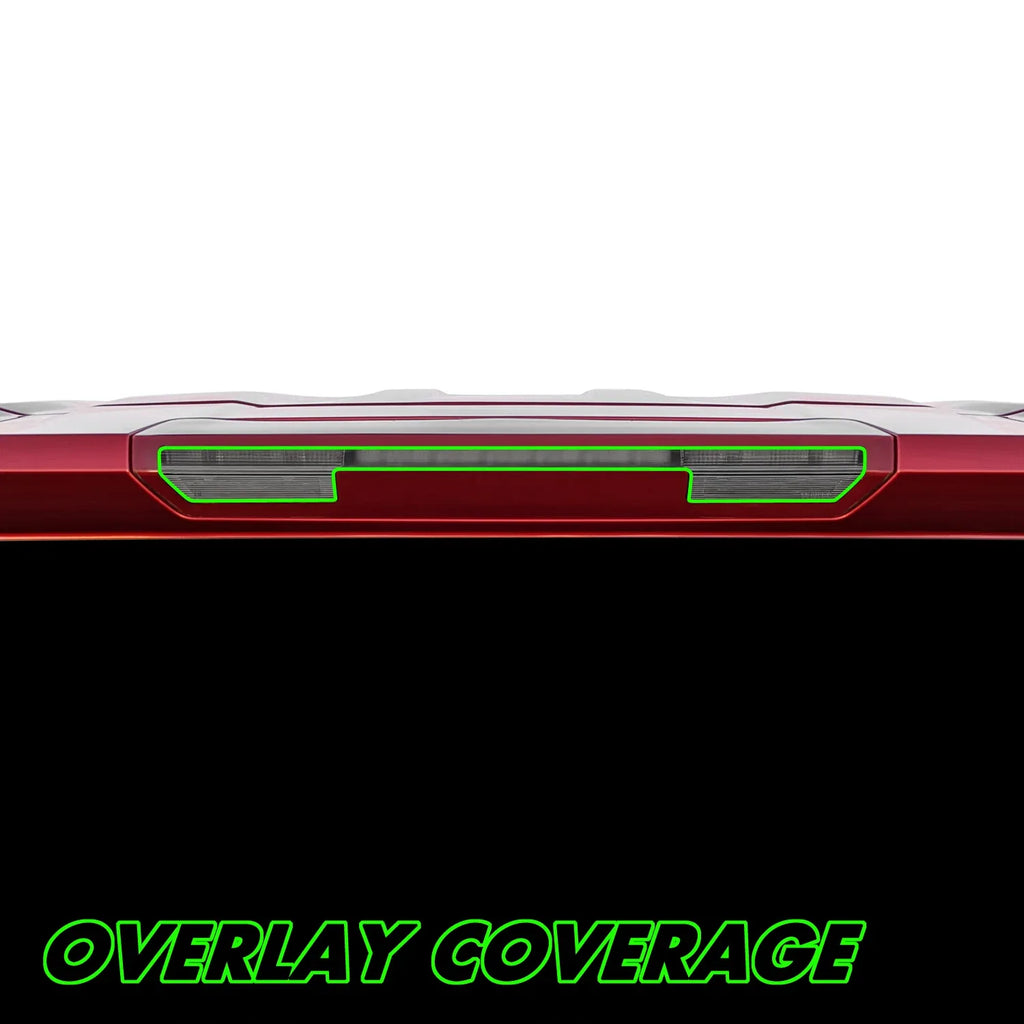 2019-2026 Chevrolet Silverado 1500 | Inner Third Brake Light PreCut Tint Overlays