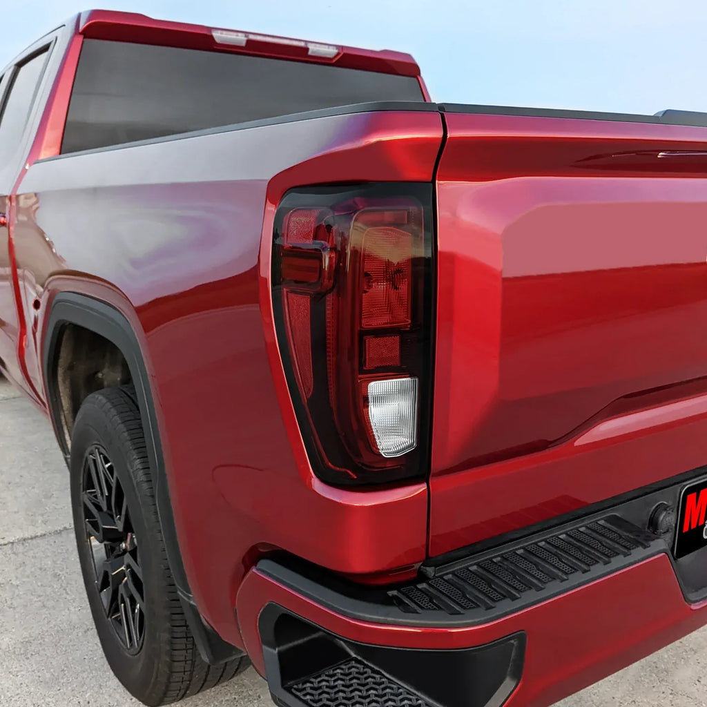 2019-2026 GMC Sierra 1500 | Tail Light Cutout (Non LED) PreCut Tint Overlays