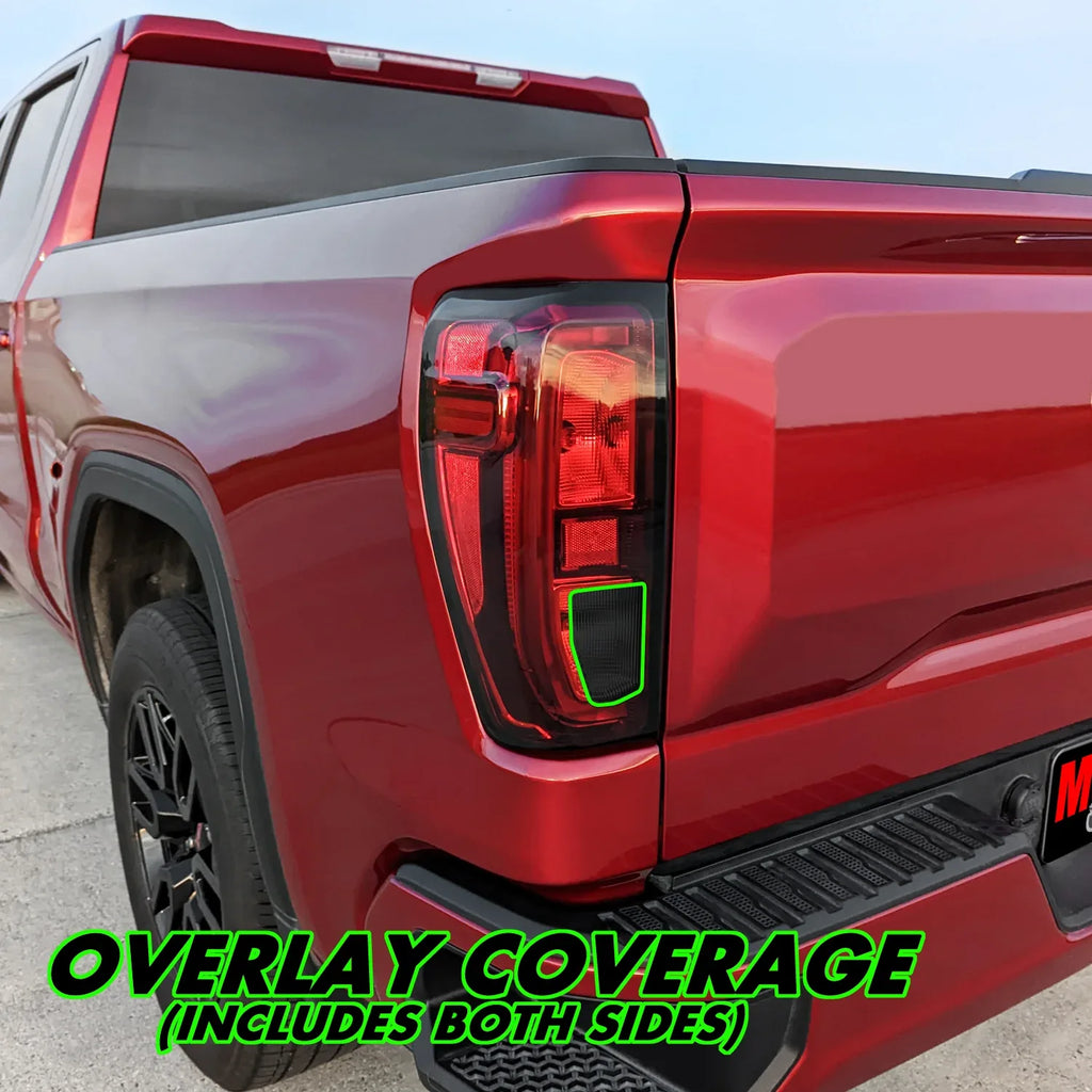 2019-2026 GMC Sierra 1500 | Reverse Light (Non LED) PreCut Tint Overlays
