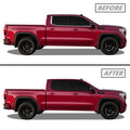 2019-2026 GMC Sierra 1500 | Window Trim Chrome Delete PreCut Vinyl Wrap