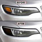 2019-2023 Jeep Cherokee | Headlight Side Marker PreCut Tint Overlays