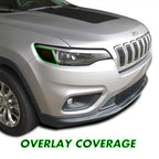 2019-2023 Jeep Cherokee | Headlight Side Marker PreCut Tint Overlays