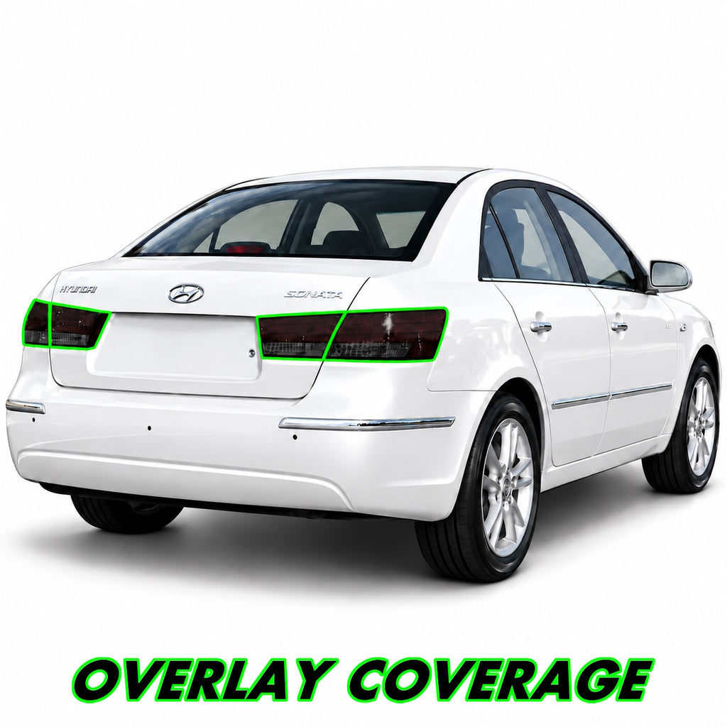 2006-2010 Hyundai Sonata | Tail Light PreCut Tint Overlays