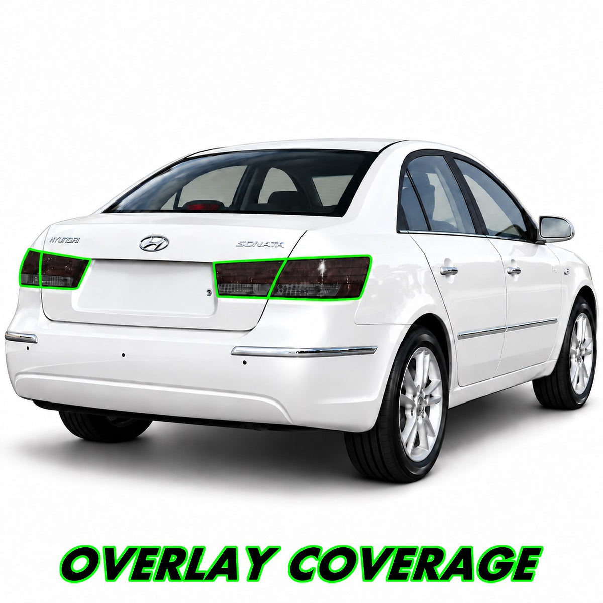 2006-2010 Hyundai Sonata | Tail Light PreCut Tint Overlays