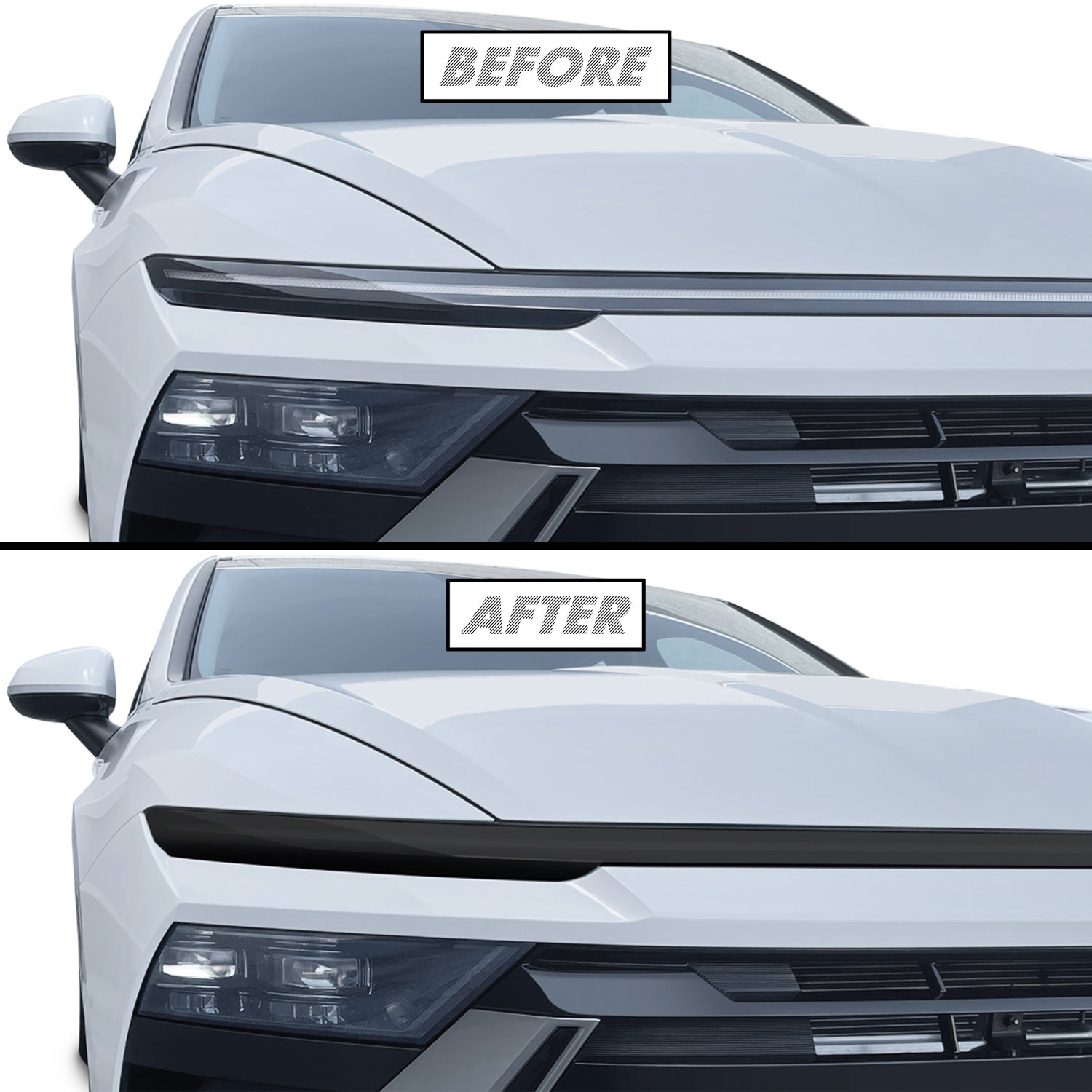 2024-2026 Hyundai Sonata | DRL Bar PreCut Tint Overlays