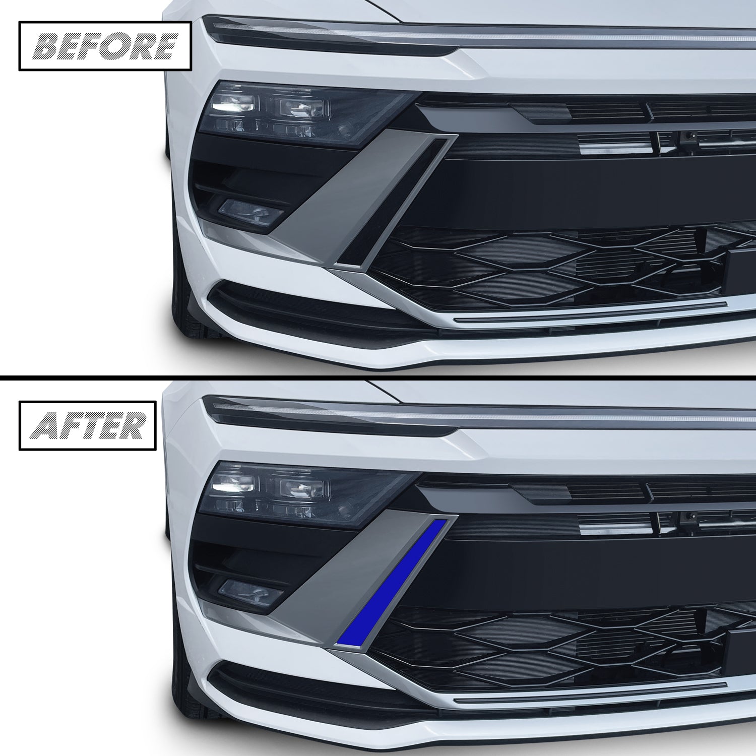 2024-2026 Hyundai Sonata | Front Bumper Accent PreCut Vinyl Wrap