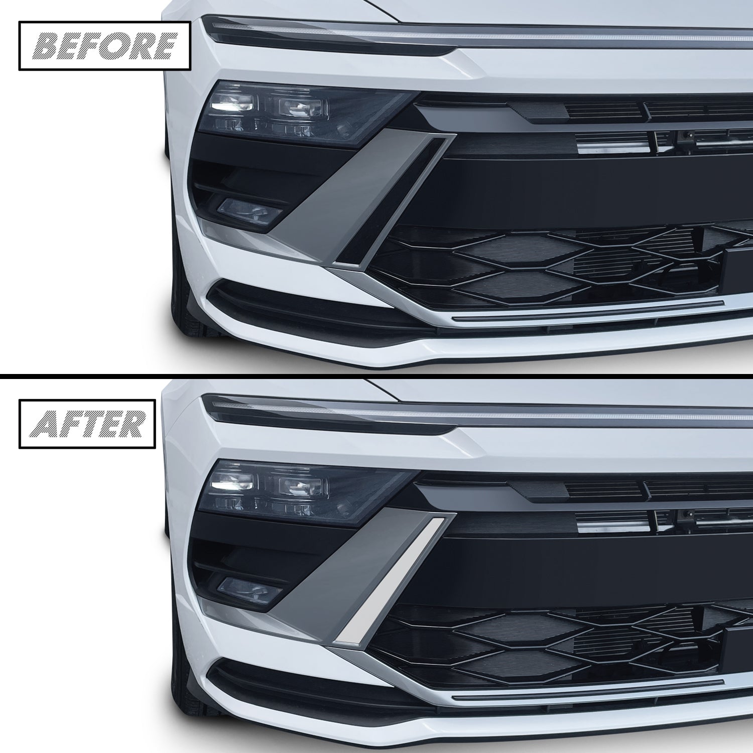 2024-2026 Hyundai Sonata | Front Bumper Accent PreCut Vinyl Wrap