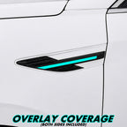 2024-2026 Hyundai Sonata | Fender Trim Chrome Delete PreCut Vinyl Wrap