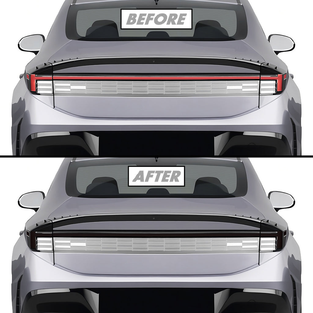 2024-2026 Hyundai Sonata | Tail Light Cutout PreCut Tint Overlays