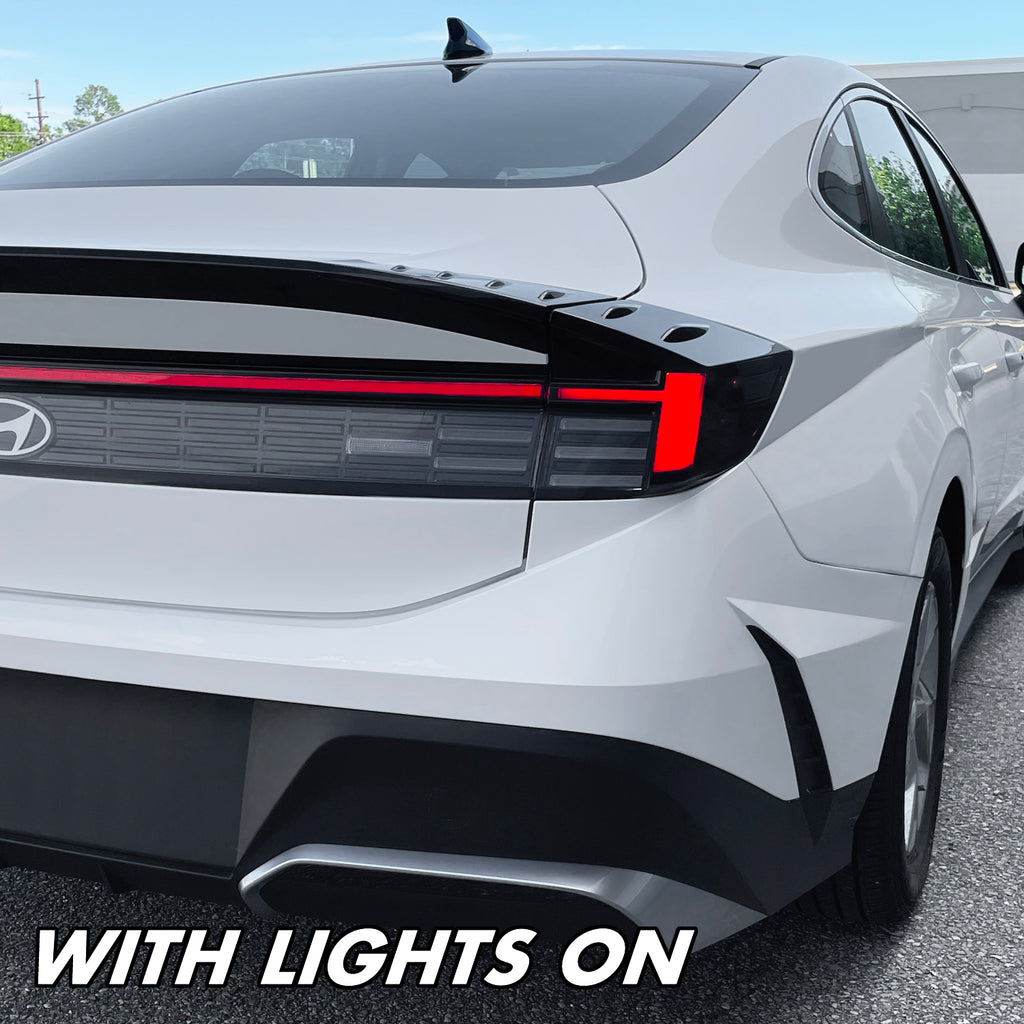 2024-2026 Hyundai Sonata | Tail Light Cutout PreCut Tint Overlays