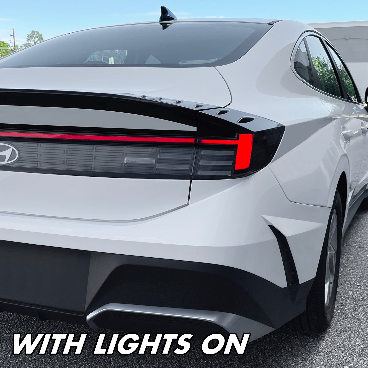 2024-2026 Hyundai Sonata | Tail Light Cutout PreCut Tint Overlays