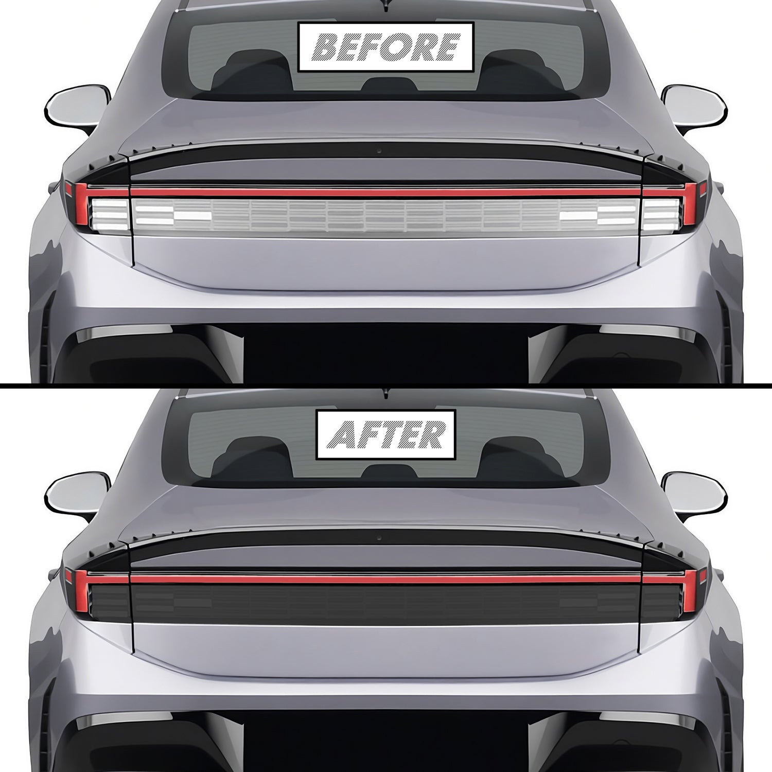 2024-2026 Hyundai Sonata | Turn Signal & Reverse Light PreCut Tint Overlays