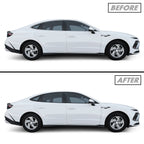 2024-2026 Hyundai Sonata | Window Trim Chrome Delete PreCut Vinyl Wrap