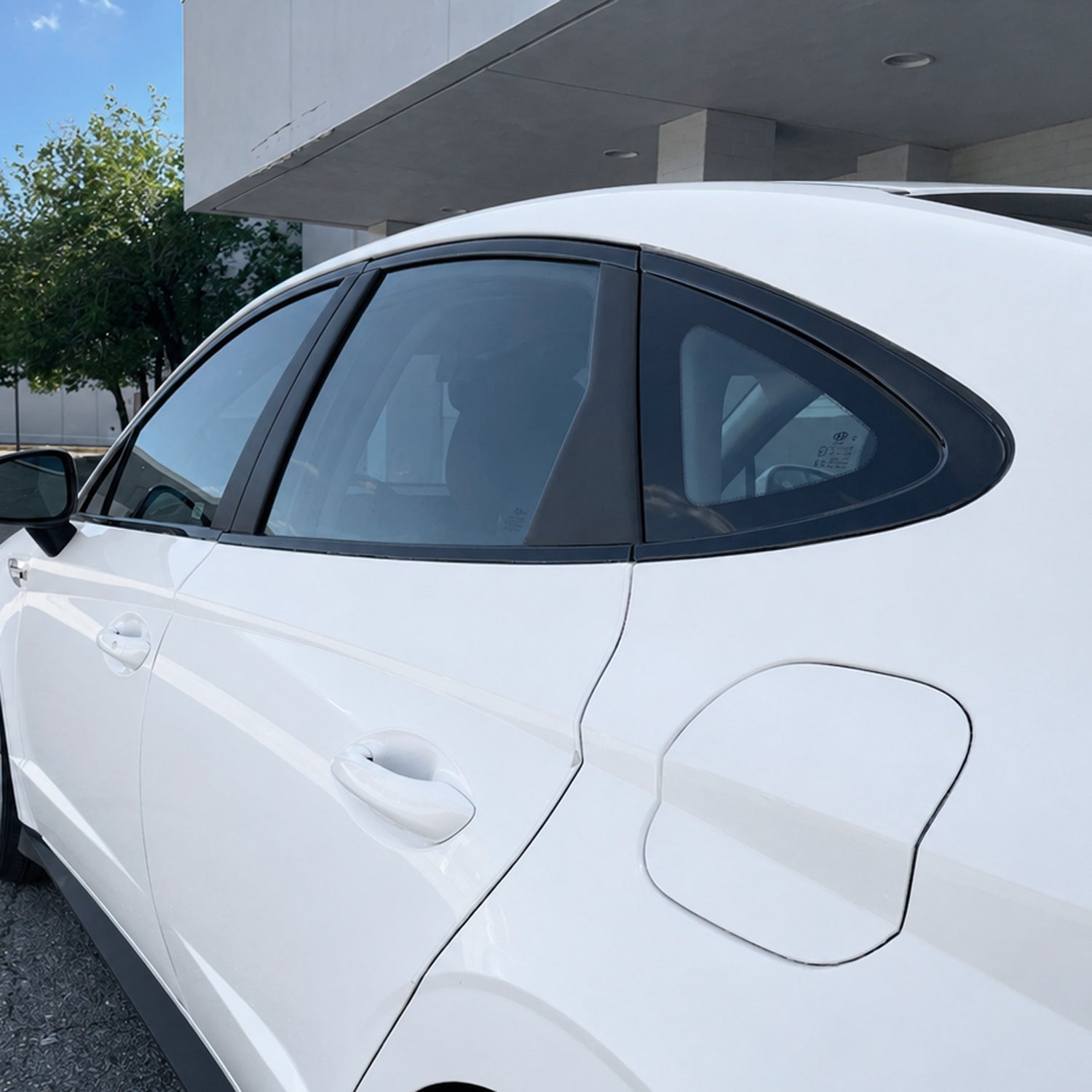 2024-2026 Hyundai Sonata | Window Trim Chrome Delete PreCut Vinyl Wrap