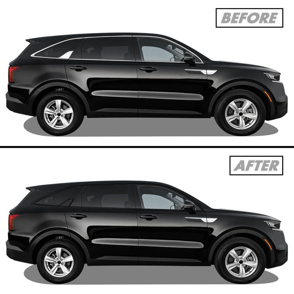 2021-2023 Kia Sorento | Window Trim Chrome Delete PreCut Vinyl Wrap