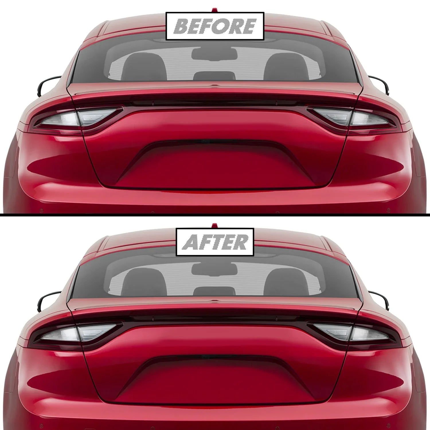 2018-2021 Kia Stinger | Tail Light Cutout PreCut Tint Overlays