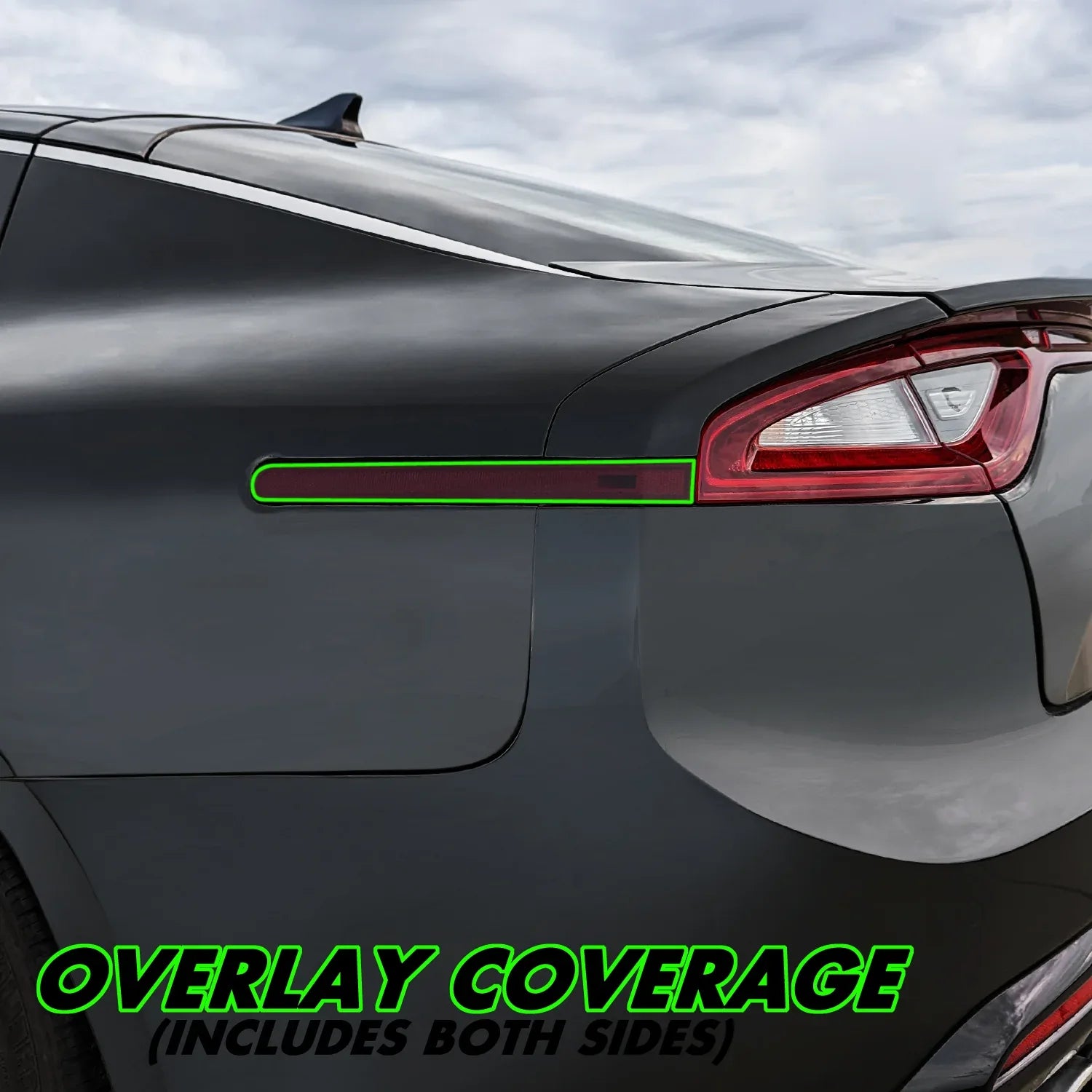 2018-2021 Kia Stinger | Tail Light Side Marker PreCut Tint Overlays