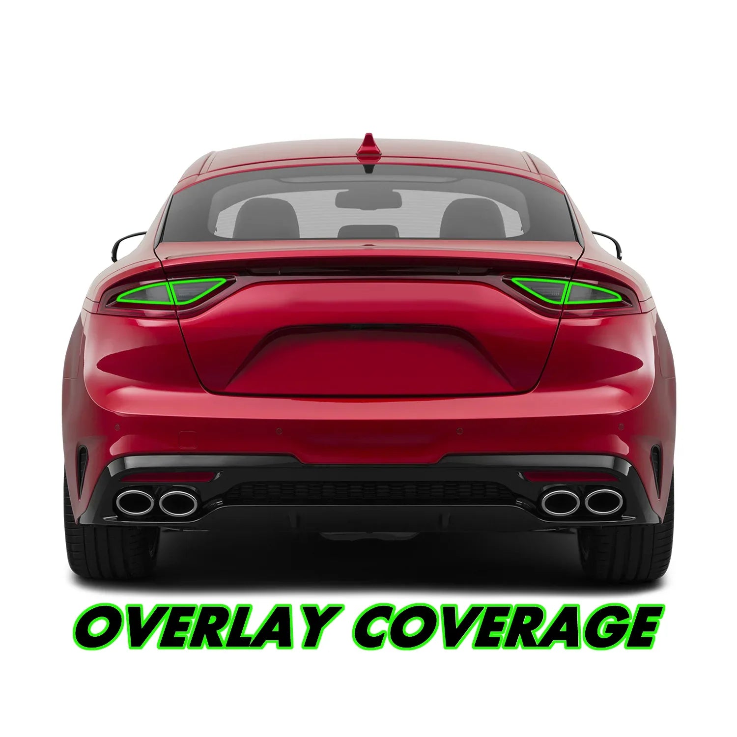 2018-2021 Kia Stinger | Turn Signal & Reverse Light PreCut Tint Overlays