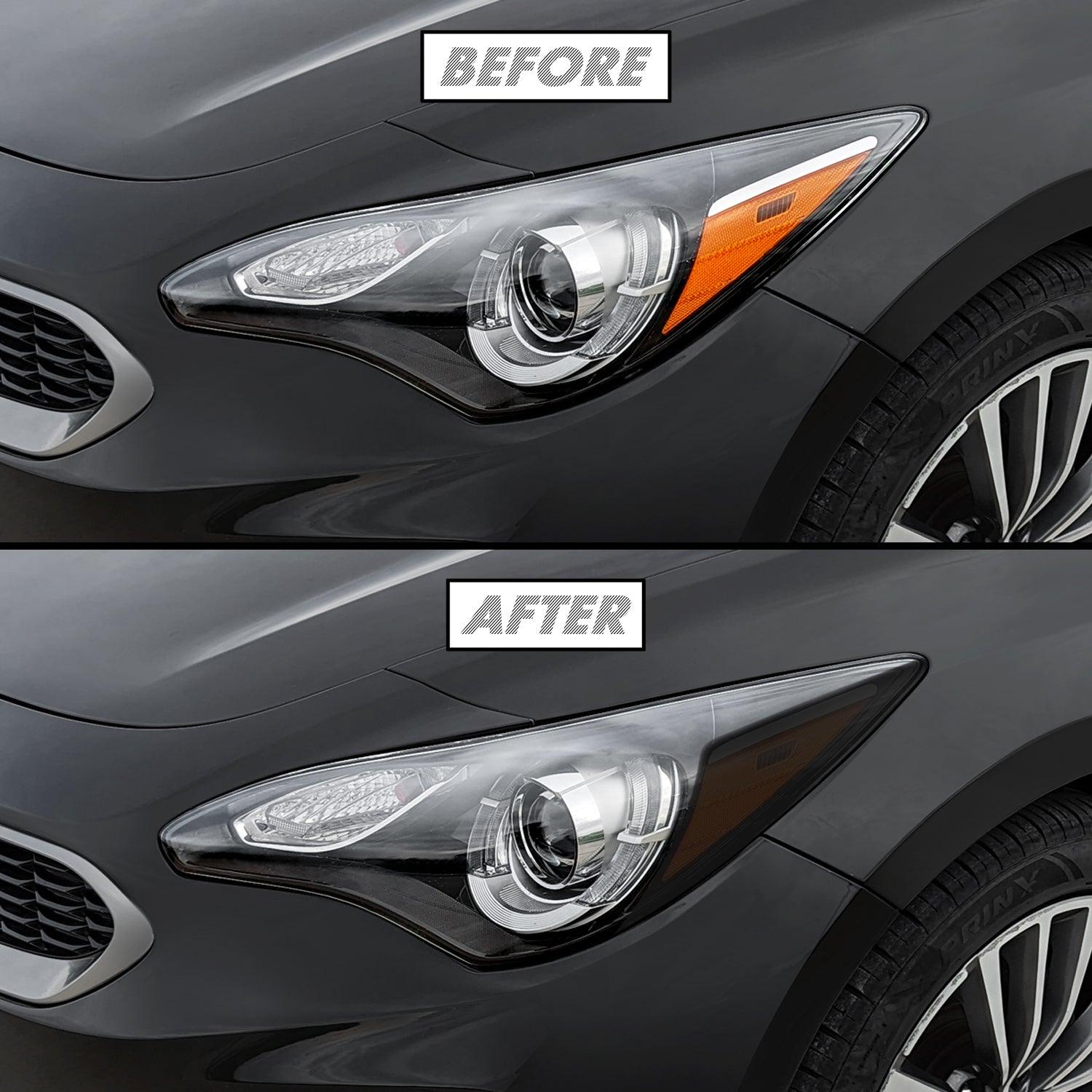 2018-2023 Kia Stinger | Headlight Side Marker PreCut Tint Overlays