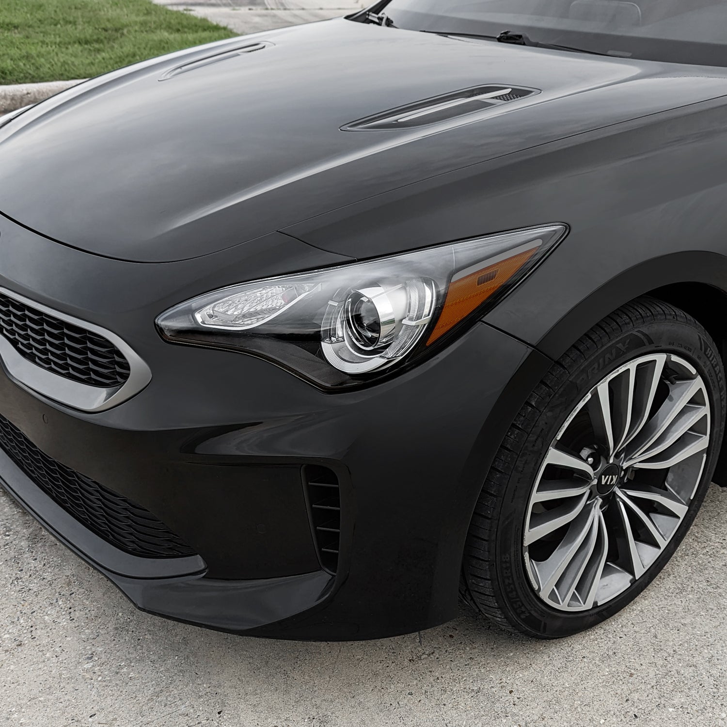 2018-2023 Kia Stinger | Headlight Side Marker PreCut Tint Overlays