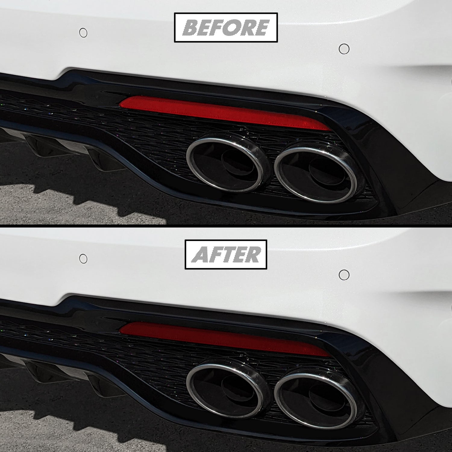 2022-2023 Kia Stinger | Reflector PreCut Tint Overlays