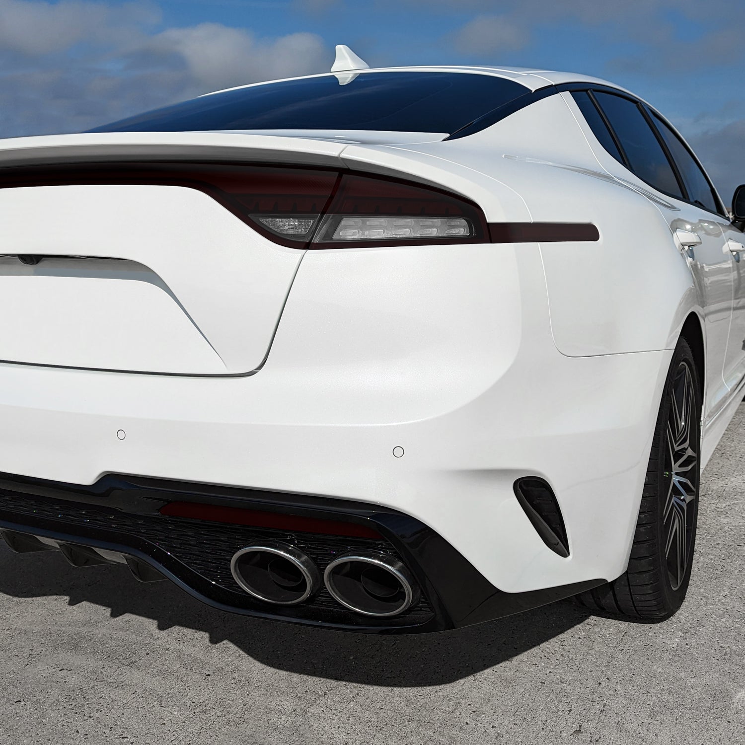2022-2023 Kia Stinger | Tail Light Cutout PreCut Tint Overlays