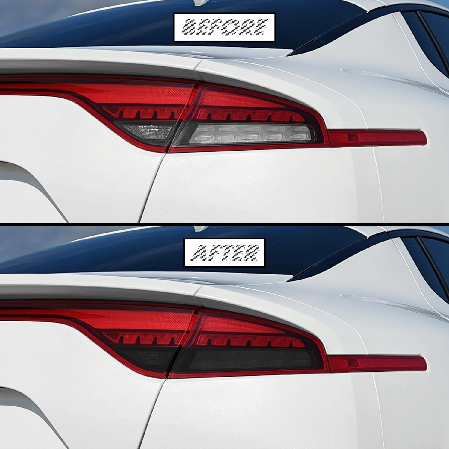 2022-2023 Kia Stinger | Turn Signal & Reverse Light PreCut Tint Overlays