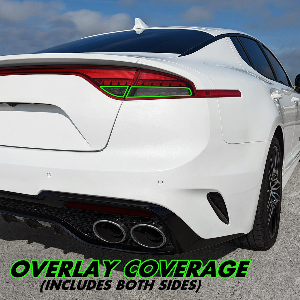 2022-2023 Kia Stinger | Turn Signal & Reverse Light PreCut Tint Overlays