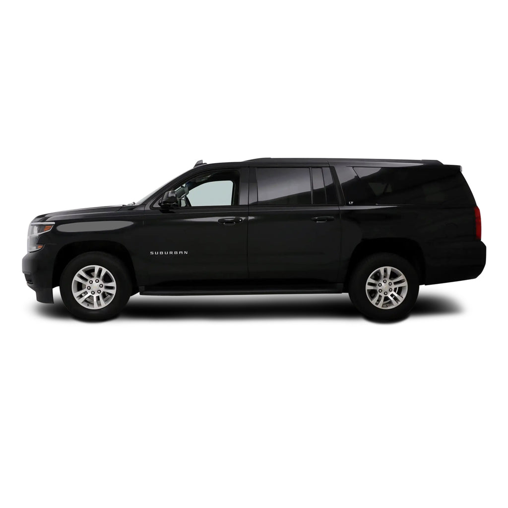 2015-2020 Chevrolet Suburban | Window Trim Chrome Delete PreCut Vinyl Wrap