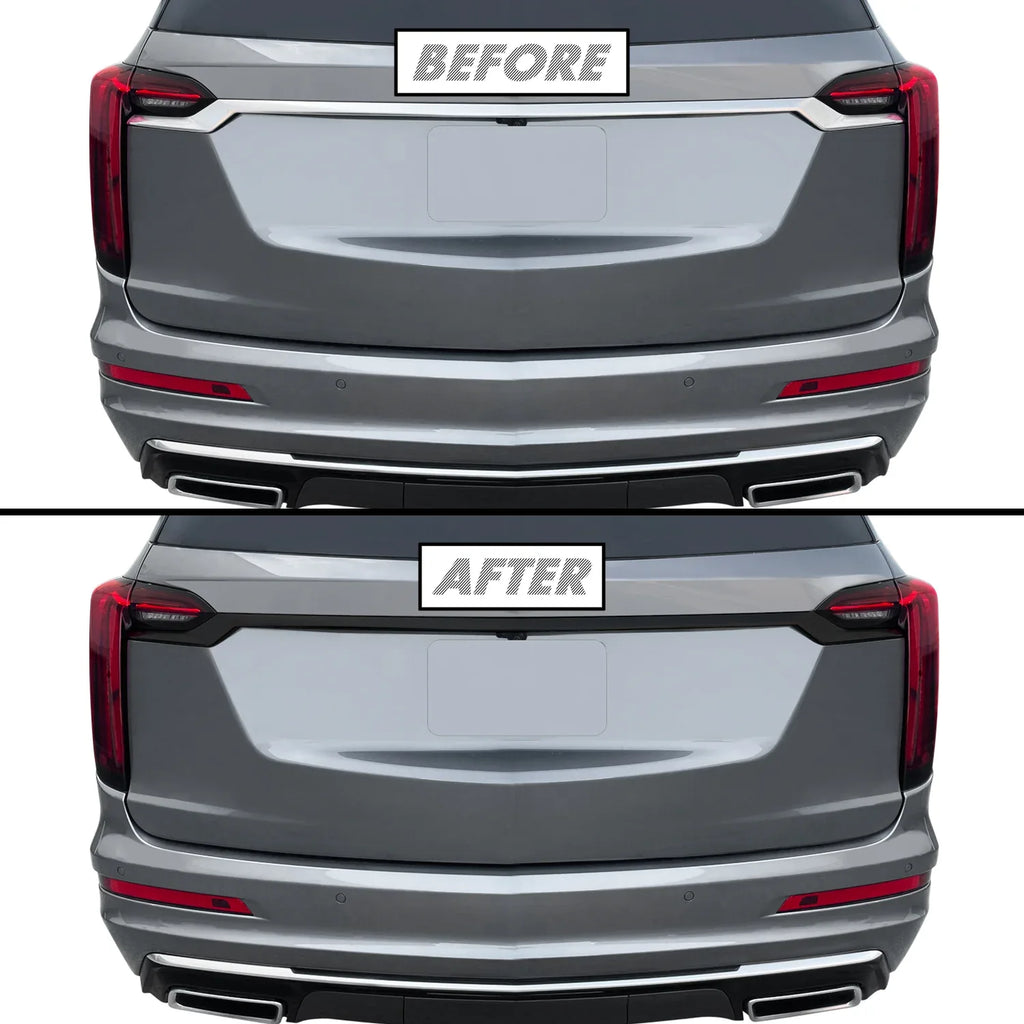 2020-2025 Cadillac XT6 | Tailgate Trim Chrome Delete PreCut Vinyl Wrap