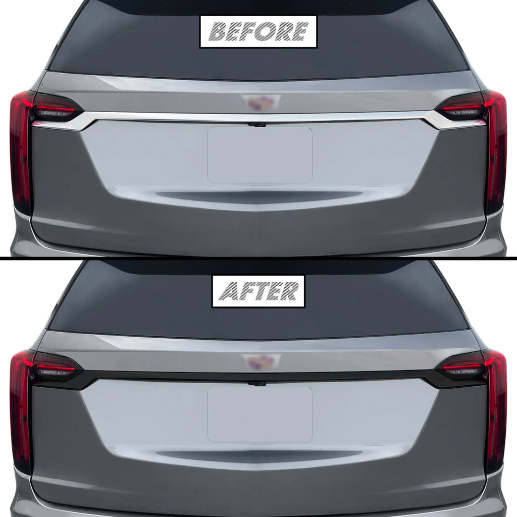 2020-2025 Cadillac XT6 | Tailgate Trim Chrome Delete PreCut Vinyl Wrap