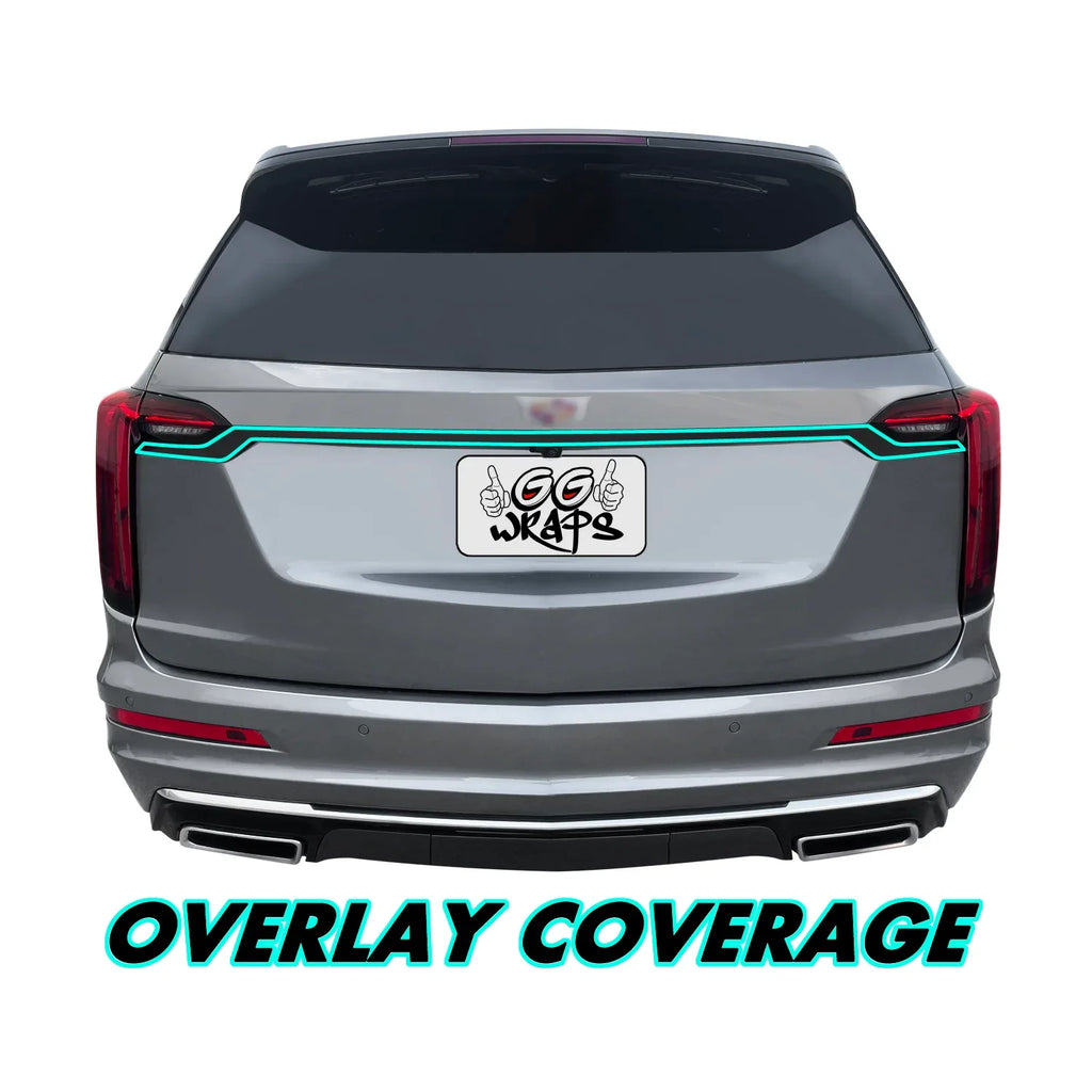 2020-2025 Cadillac XT6 | Tailgate Trim Chrome Delete PreCut Vinyl Wrap