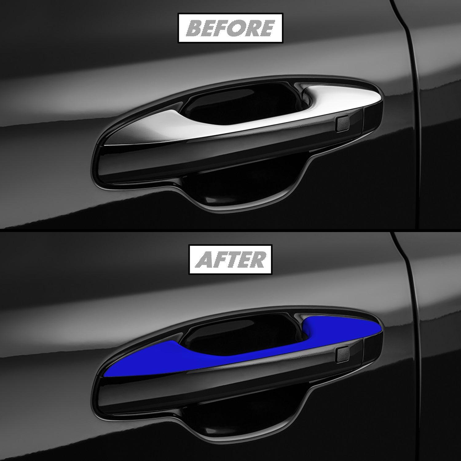 2023-2025 Kia Telluride | Door Handle Chrome Delete PreCut Vinyl Wrap