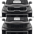 2023-2025 Kia Telluride | Front Grill Trim Chrome Delete PreCut Vinyl Wrap